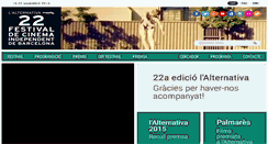 Desktop Screenshot of alternativa.cccb.org